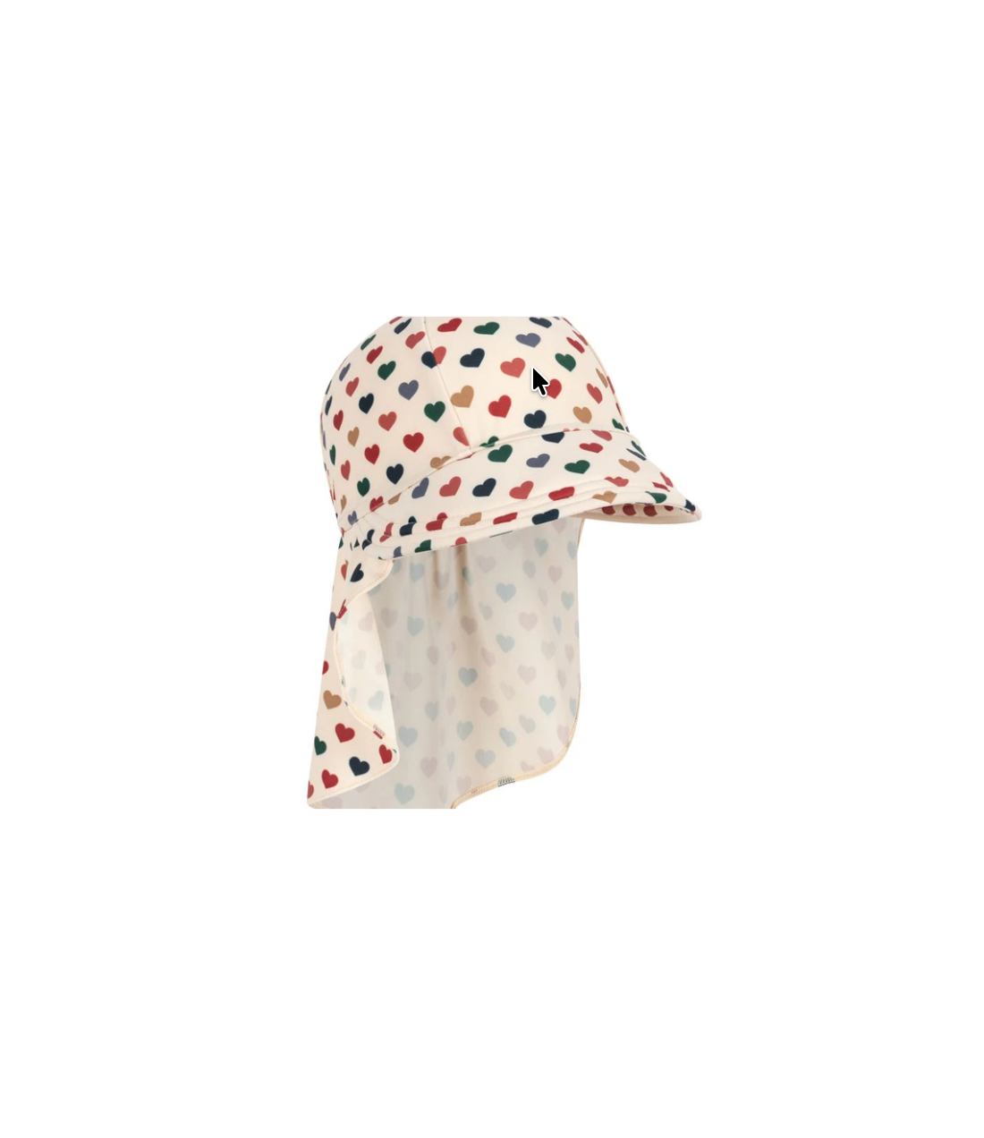 Konges Sløjd MANUCA FRILL SUN HAT - bon coeur coloré