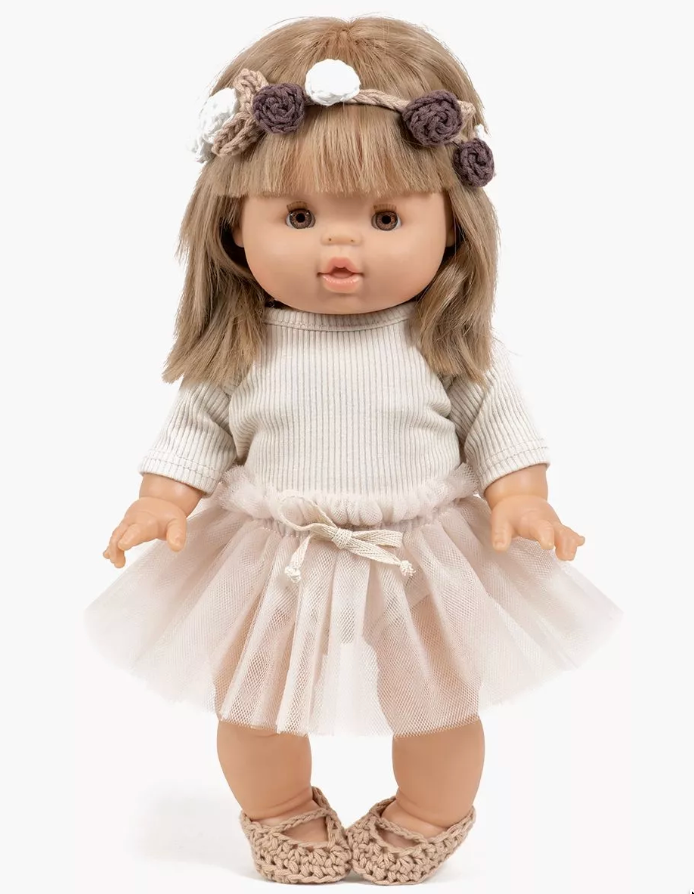 Minikane Alicia Short Tutu Skirt – Beige