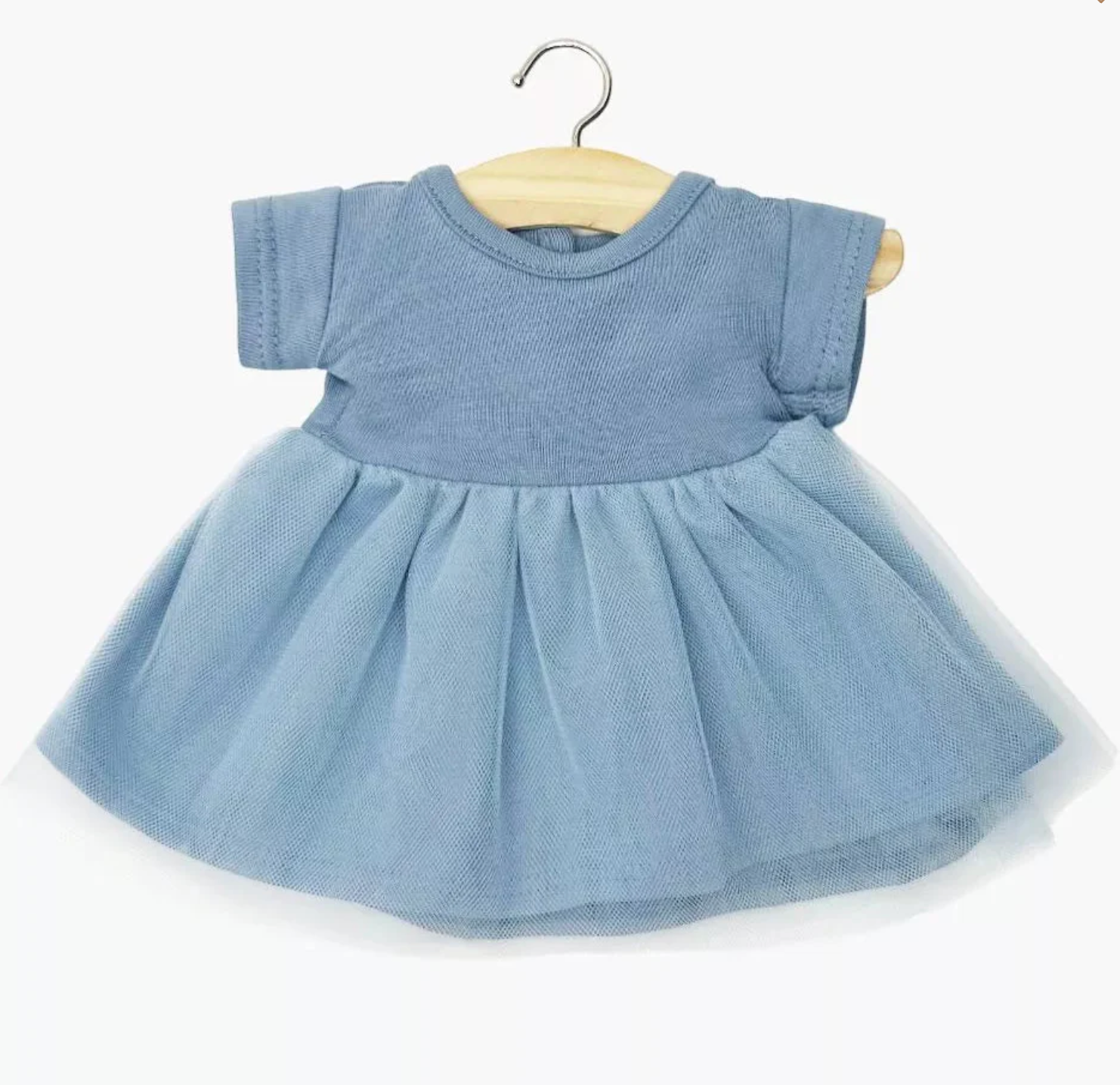 Minikane Rosana Short Sleeve Tutu Dress – Cobalt Blue (34cm &amp; 37cm Dolls)