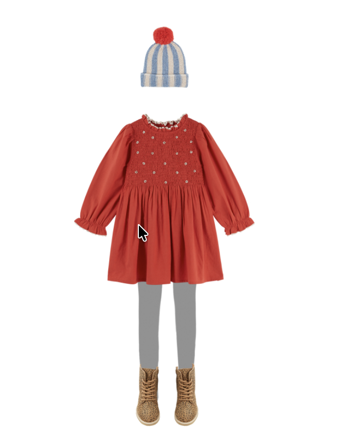 Emile et Ida Doudou Stripe Knit Beanie