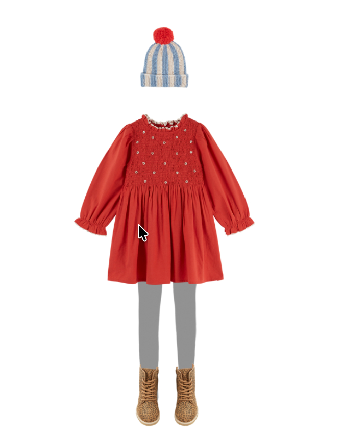 Emile et Ida Doudou Stripe Knit Beanie