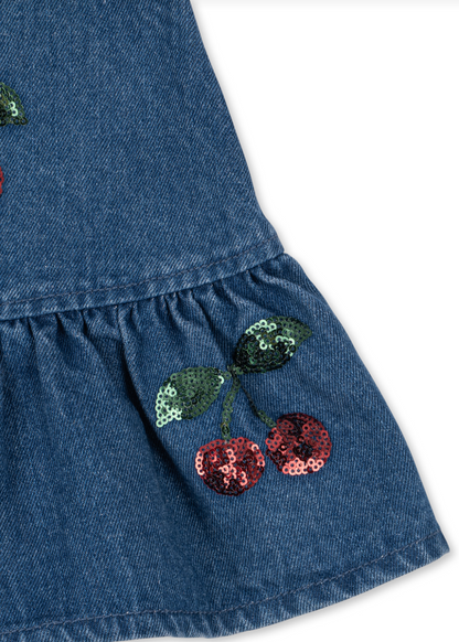 Konges Sløjd Magot Sequin Dress - Cherry Sequin