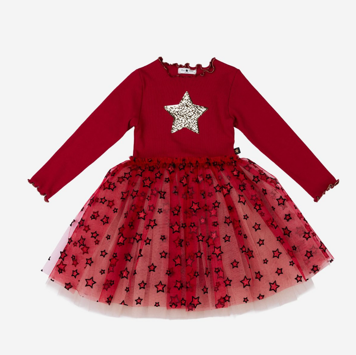 Petite Hailey Kiera Star Tutu - Red