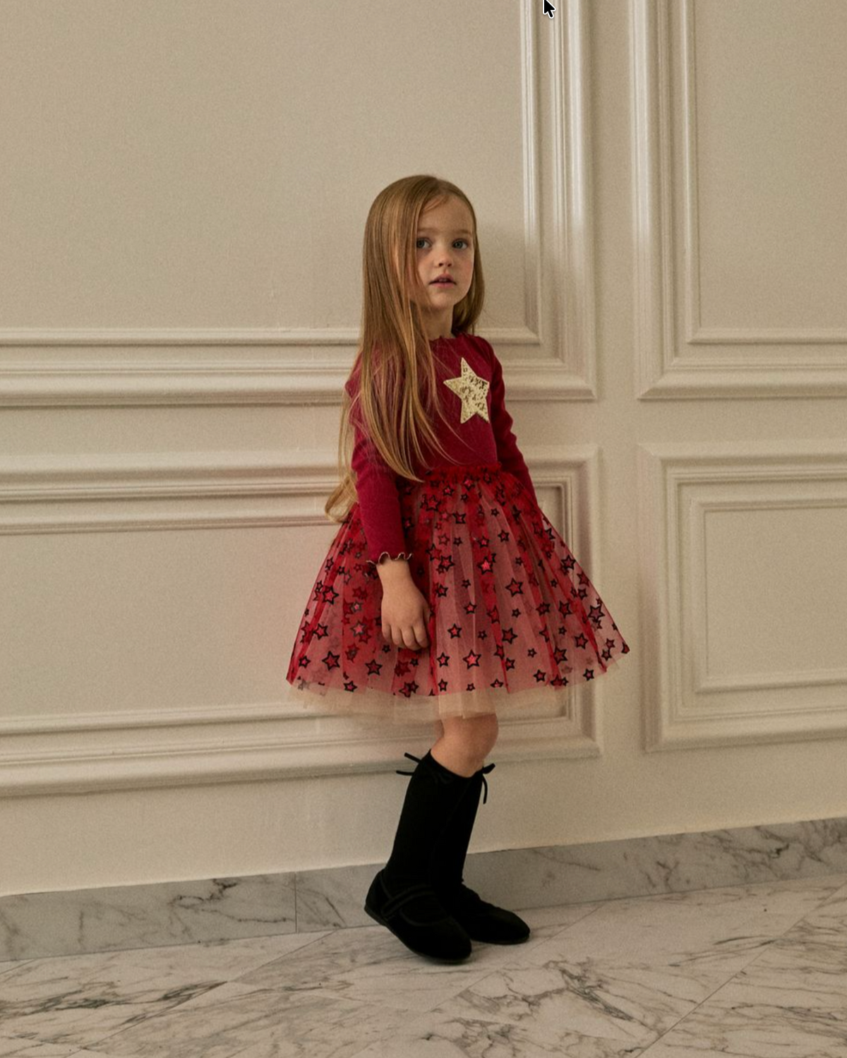 Petite Hailey Kiera Star Tutu - Red