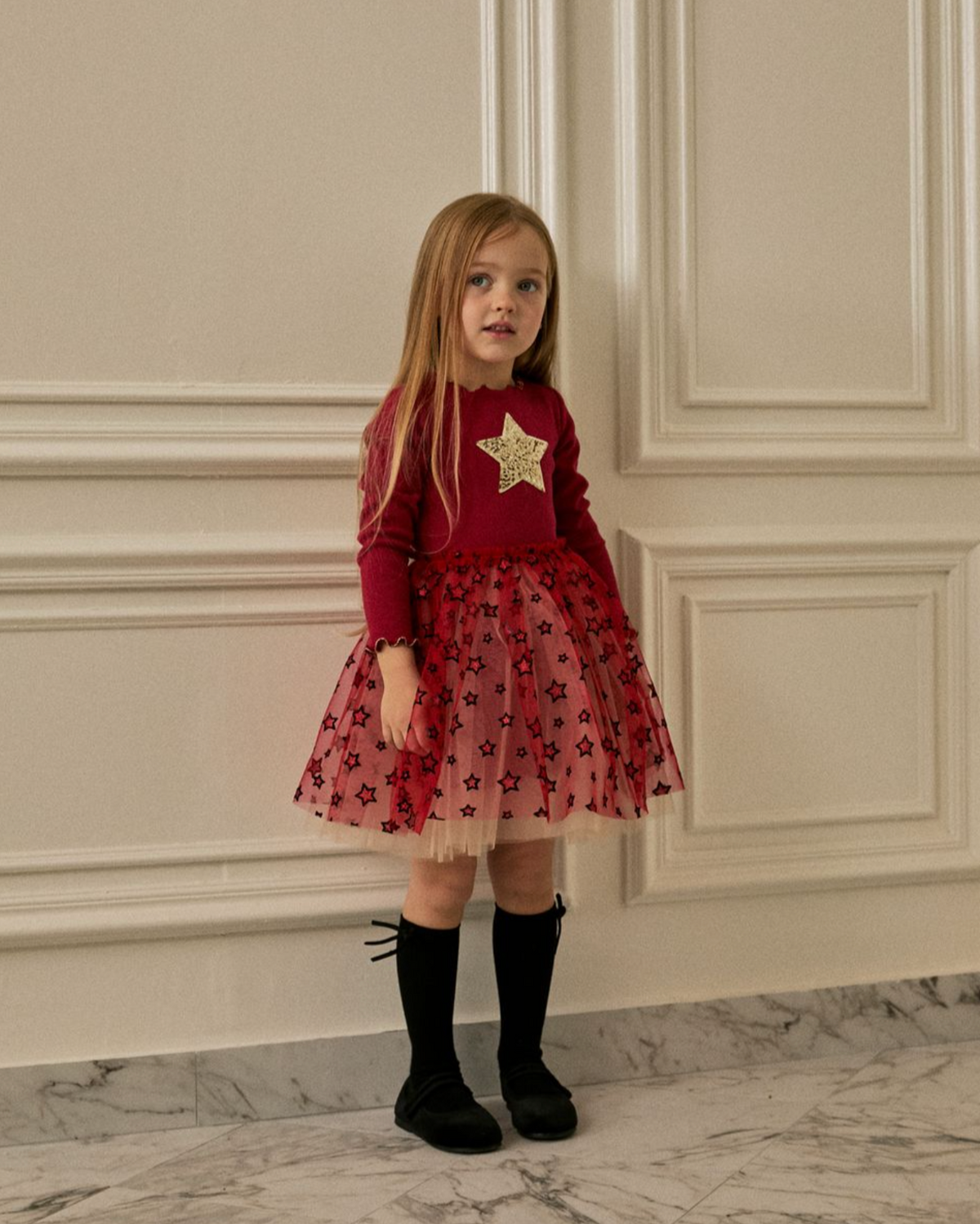Petite Hailey Kiera Star Tutu - Red