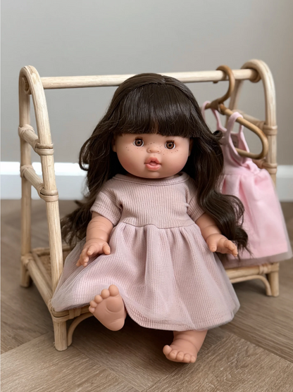 Minikane Doll | 13" Baby Girl Doll - Valentine