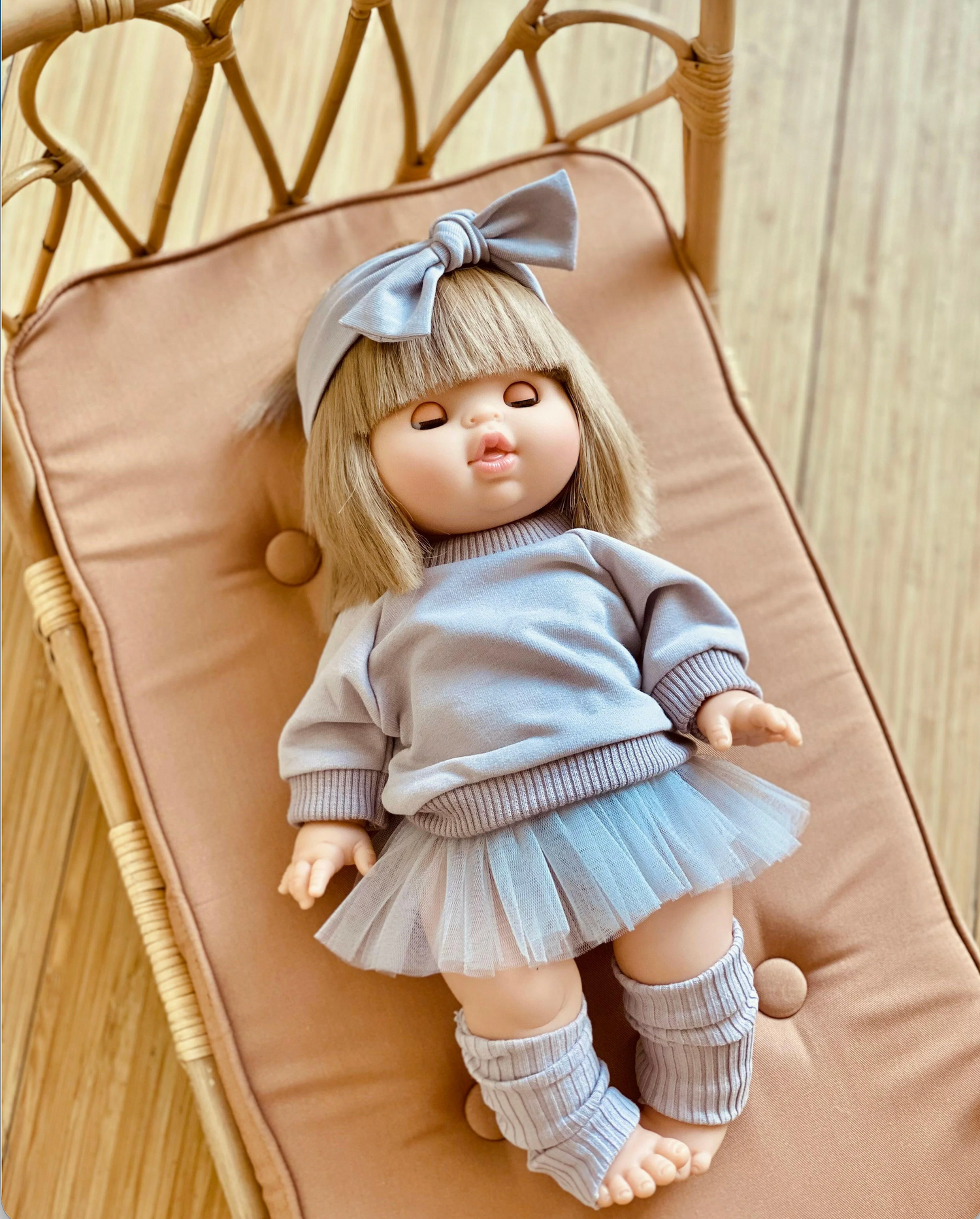 Minikane 13” (34cm)  Baby Girl Doll with sleepy eyes - Yze