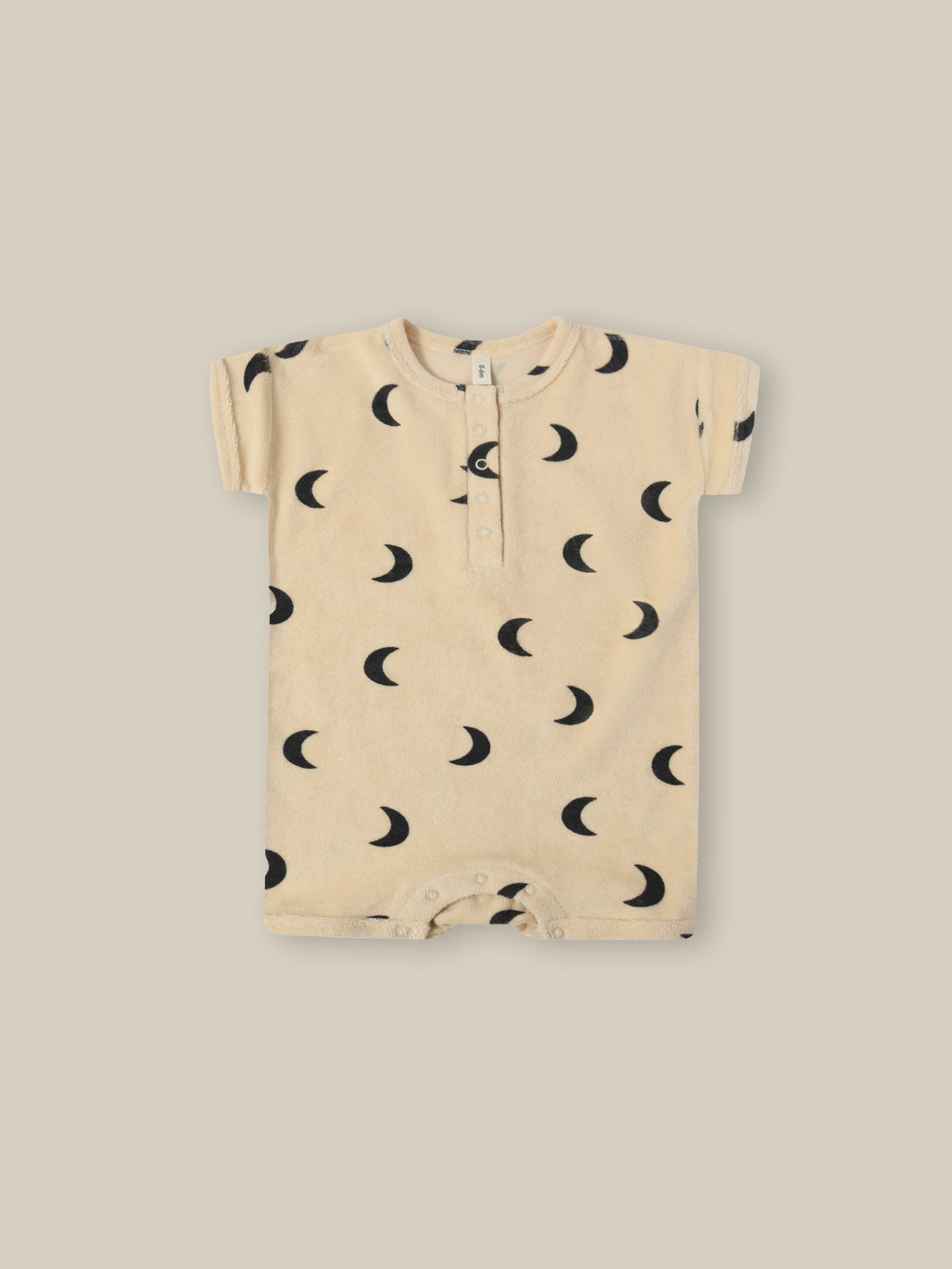 Organic Zoo Pebble Midnight Terry Beach Romper