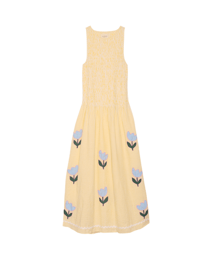 Sissel Edelbo Svea Dress - Yellow Stripes