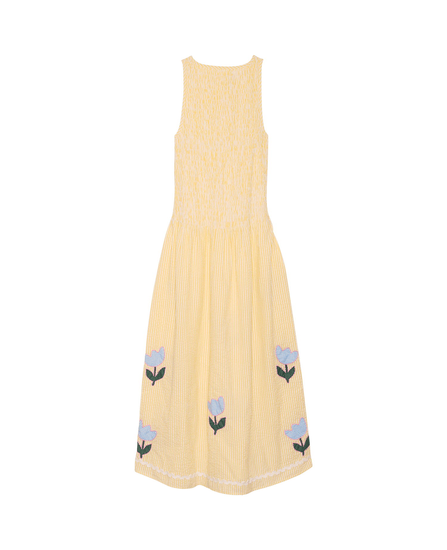 Sissel Edelbo Svea Dress - Yellow Stripes