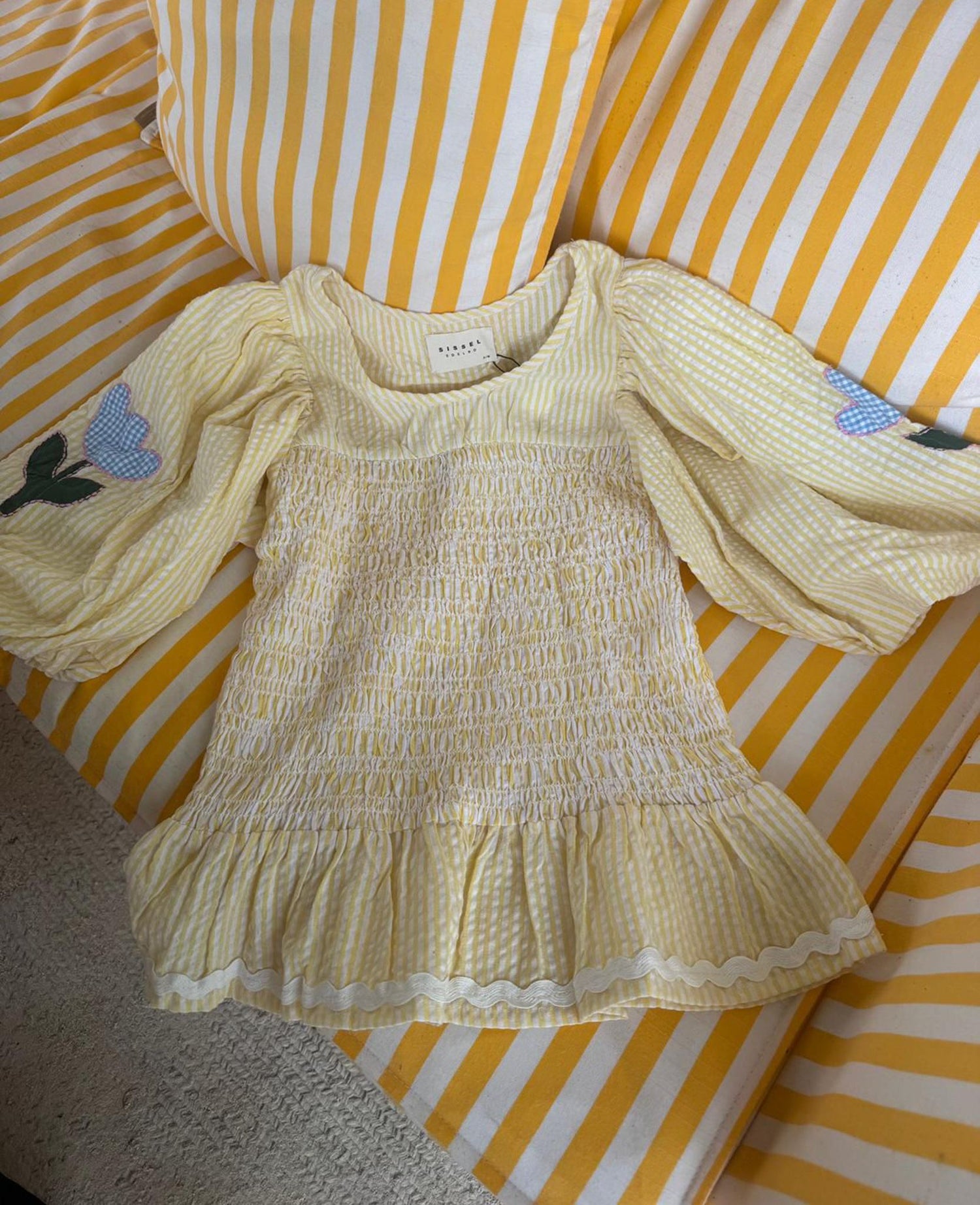 Sissel Edelbo Svea Top - Yellow Stripes
