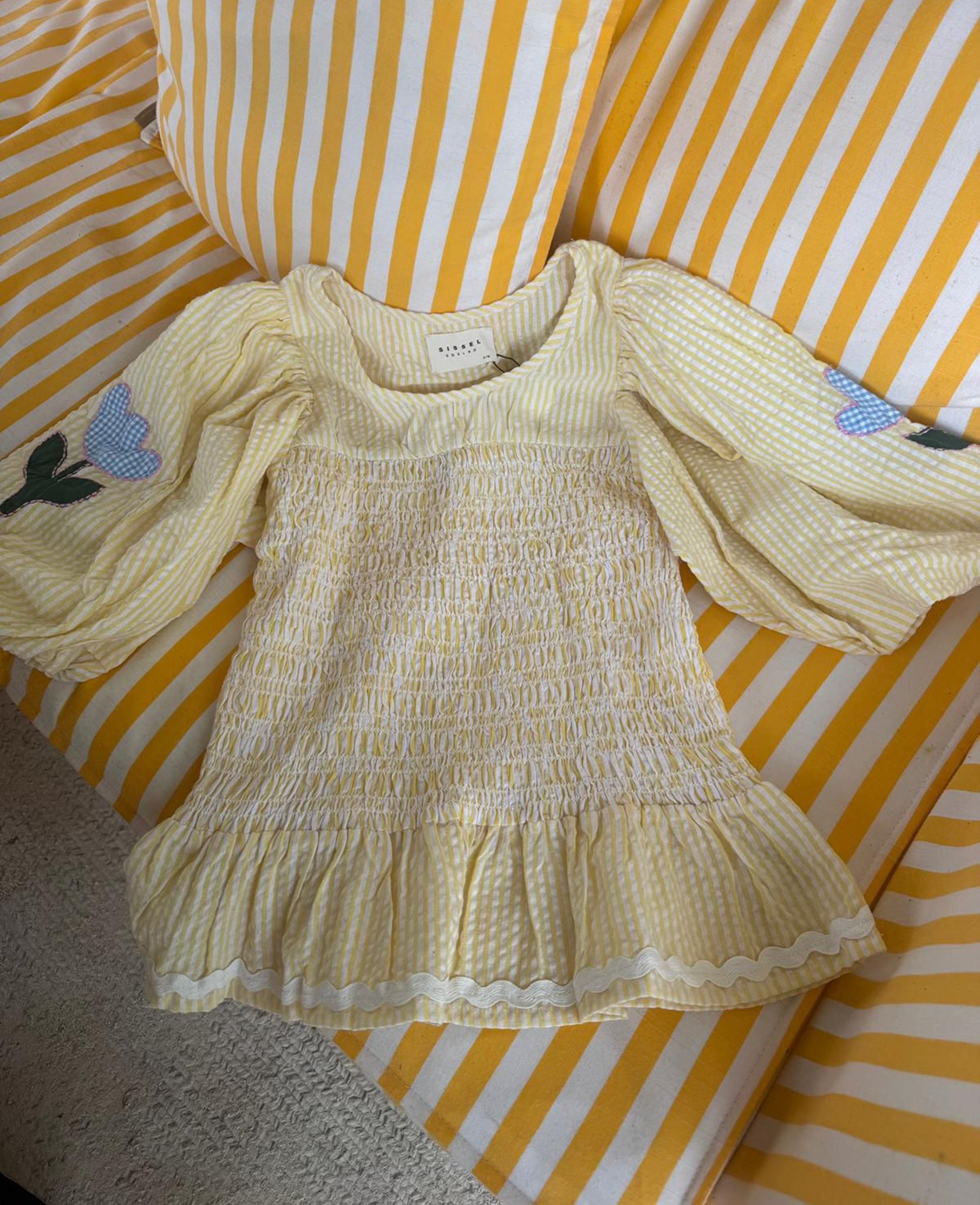 Sissel Edelbo Svea Top - Yellow Stripes
