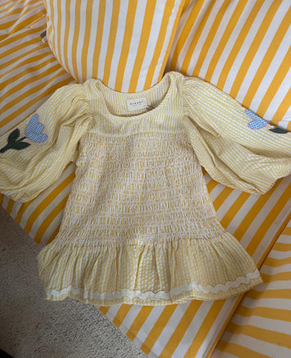 Sissel Edelbo Svea Top - Yellow Stripes
