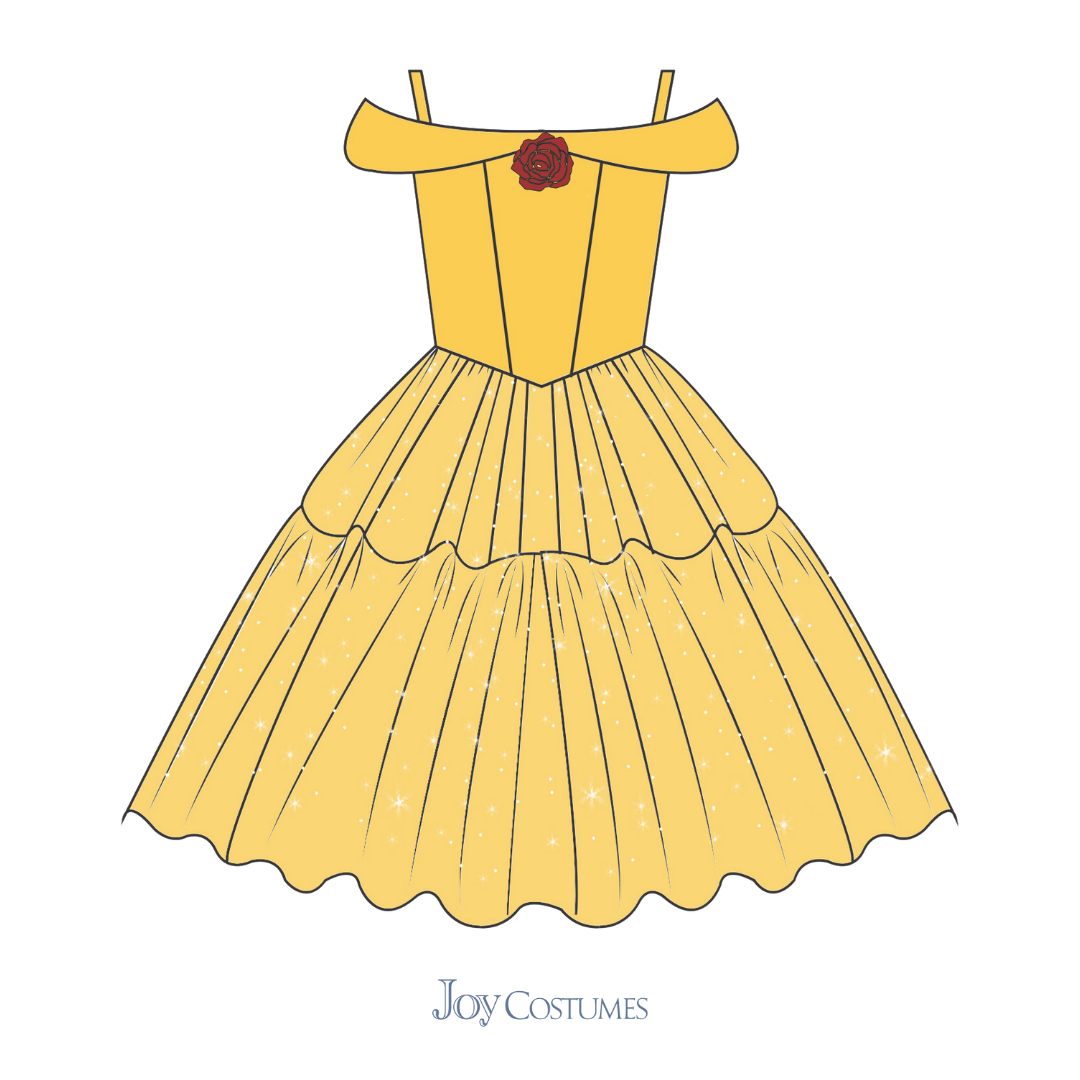 Joy Costumes Enchanted Rose Princess Costume
