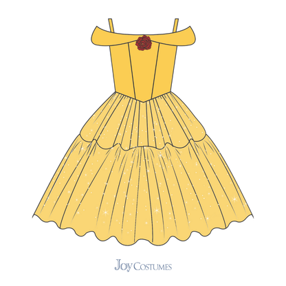Joy Costumes Enchanted Rose Princess Costume