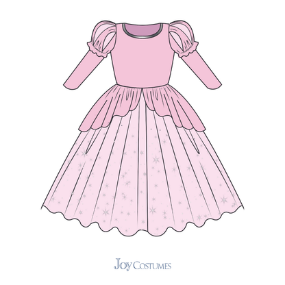 Joy Costumes Romantic Pink Mermaid Costume