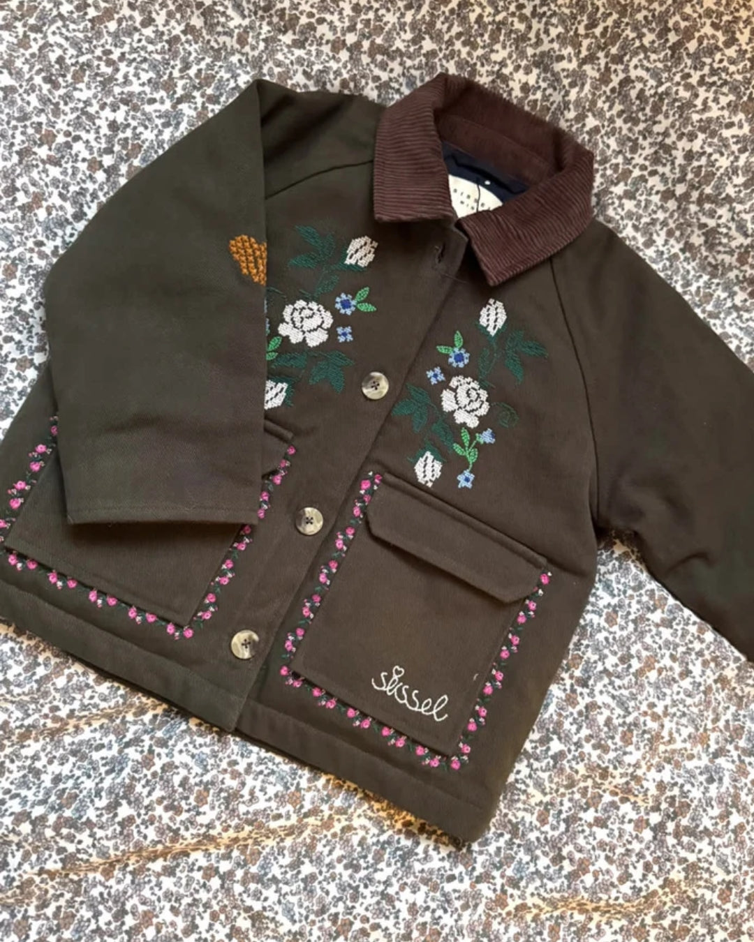 Sissel Edelbo Tua MINI Jacket Green alternate angle