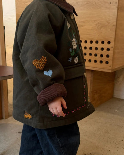 Sissel Edelbo Tua MINI Jacket Green back view