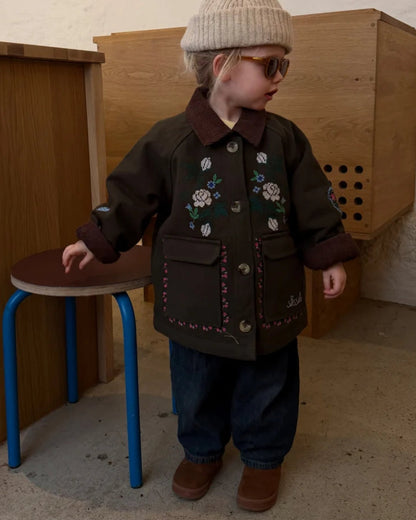 Sissel Edelbo Tua MINI Jacket Green detail view