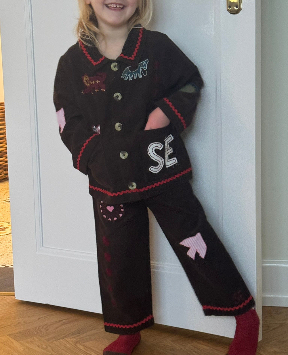 Sissel Edelbo Oda MINI Pants in Zoo complete outfit view