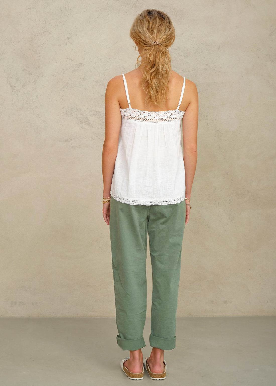 M.A.B.E Veri Camisole - White