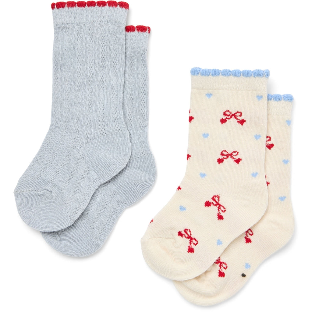 Flöss Vibe 2- Pack Socks Bow 