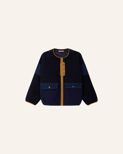 Sessùn Cold Night Jacket in Indigo Mood, product view