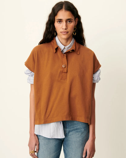 Sessùn Polo Shirt Emiliano – Caramelo