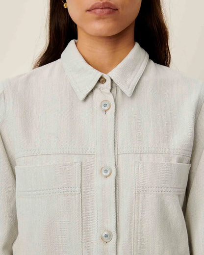 Sessùn Overshirt Leone – Icy