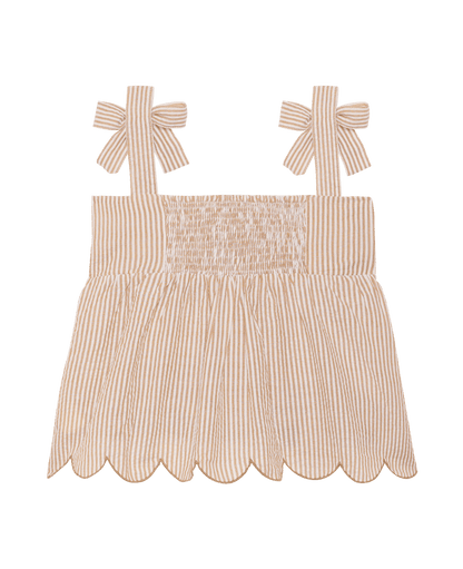 Coming Soon-Sisse Edelbo Wenke Top - Sand Stripes