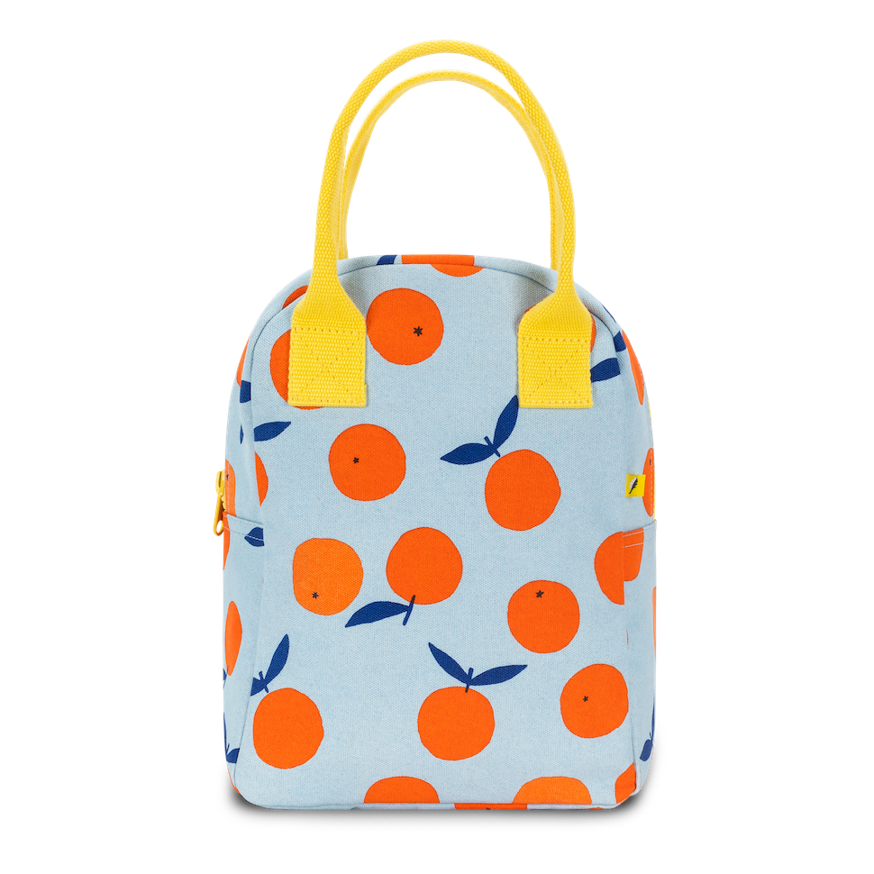 Fluf - Zipper Lunch Bag - Oranges