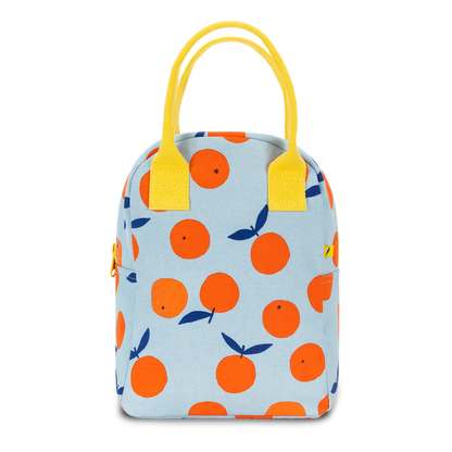 Fluf - Zipper Lunch Bag - Oranges