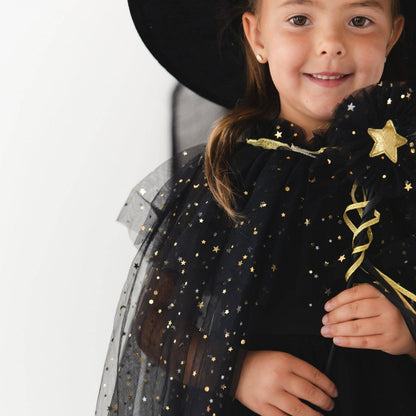 Sweet Wink - Black Witch Dress Up Kit - Dress Up - Kids Gift - Costume