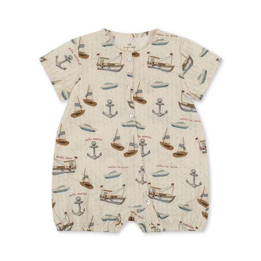 ACE ROMPER GOTS - SAIL AWAY Konges Sløjd - enjoykidsus