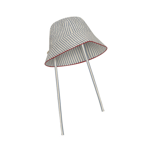 ACE SUN HAT GOTS - STRIPE BLUIE Konges Sløjd - enjoykidsus