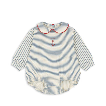 Alfie collar body - stripe bluie Konges Sløjd - enjoykidsus