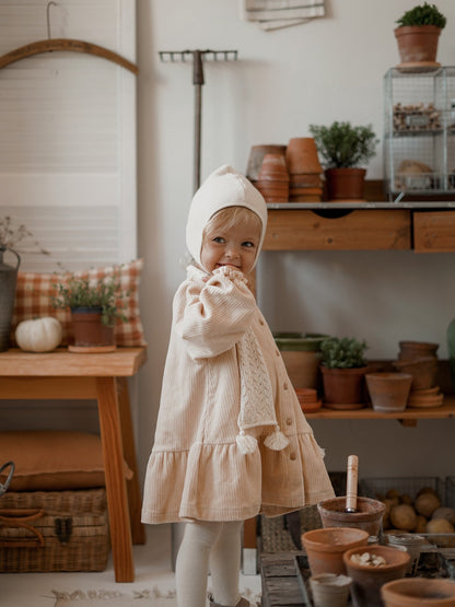 Almond Picnic Dress Organic Zoo - enjoykidsus