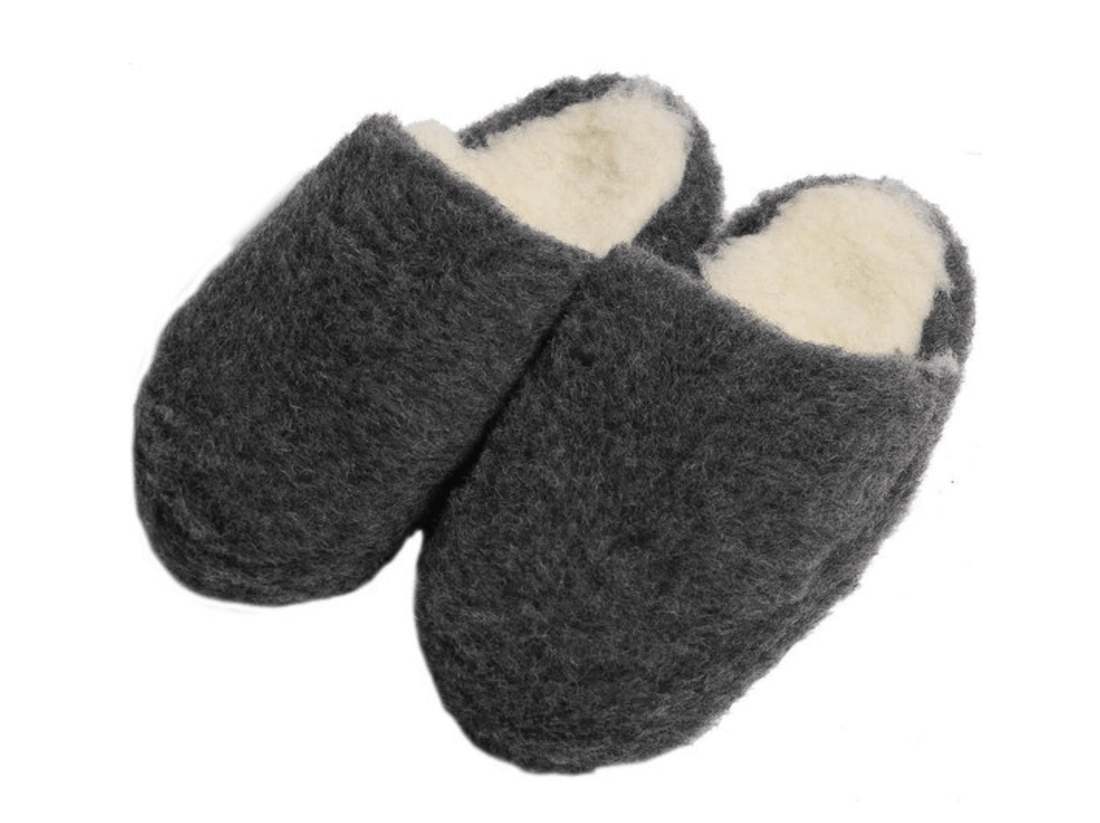 Alwero Sloffen Basic Slipper - Anthracite Alwero