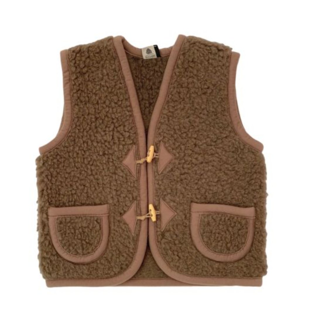 Alwero Vest Alpen Junior Bark Alwero - enjoykidsus