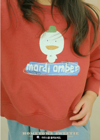 Amber duck sweatshirt Amber - enjoykidsus