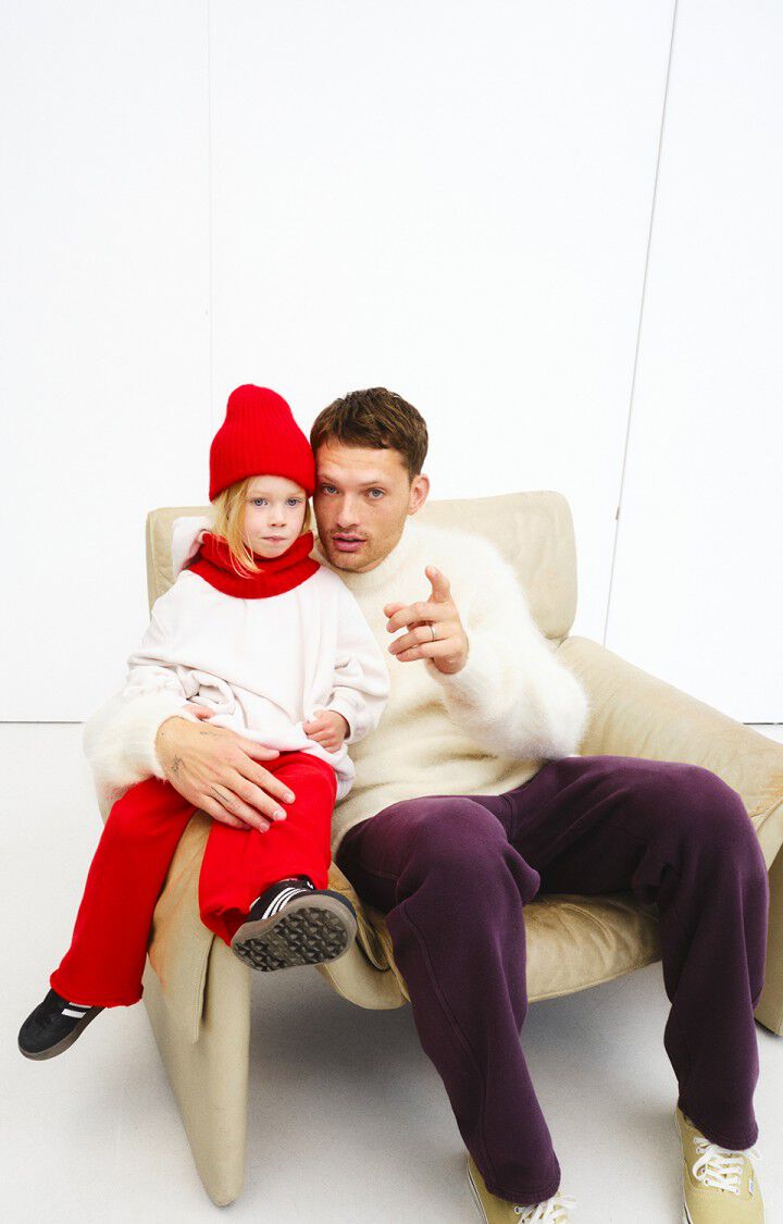 American Vintage Kid’s Beanie Crashway – Scarlet American Vintage