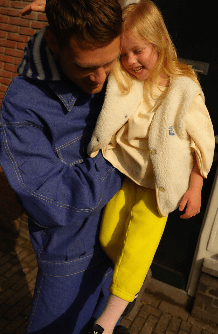 American Vintage Kid’s Jacket Hoktown – Ecru American Vintage