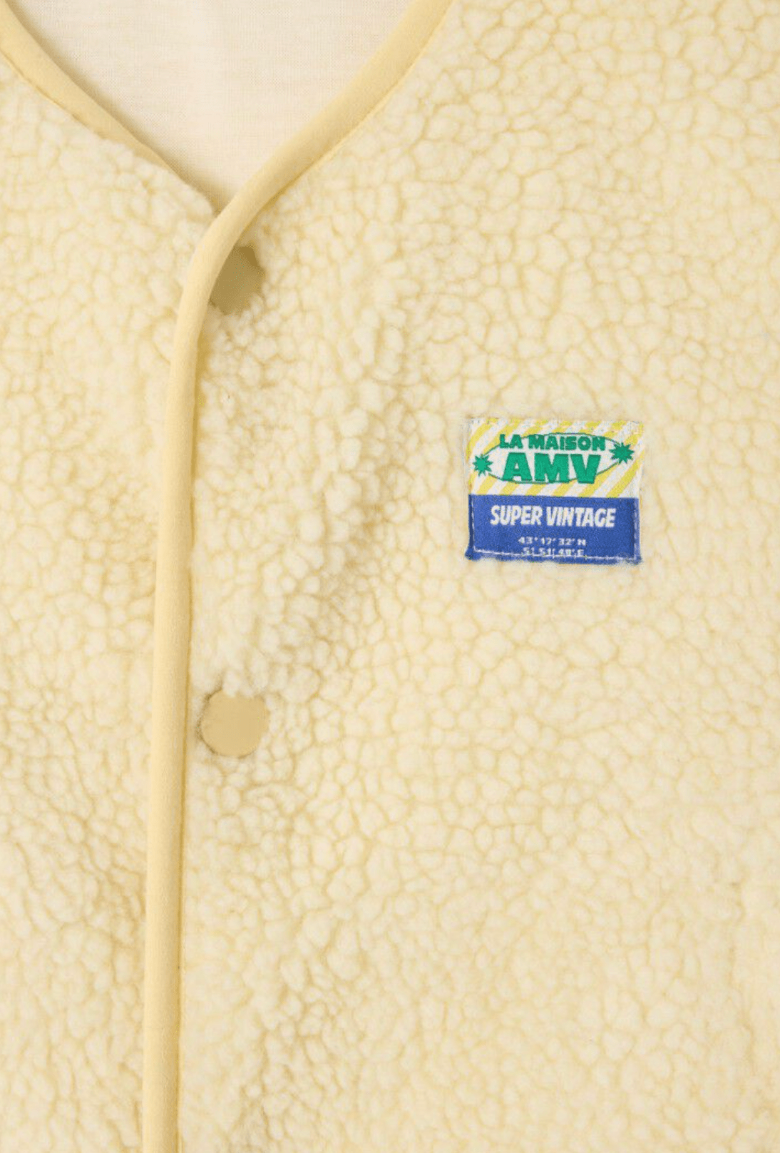 American Vintage Kid’s Jacket Hoktown – Ecru American Vintage