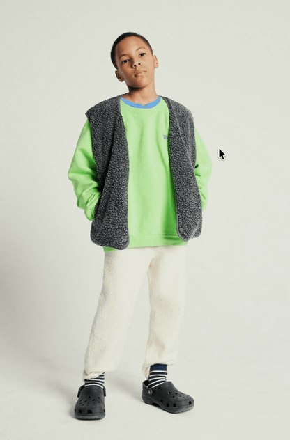 American Vintage Kid’s Jacket Hoktown – MELANGE CHARCOAL American Vintage