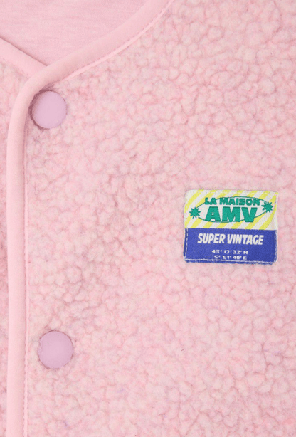 American Vintage Kid’s Jacket Hoktown – Melange Sugared Almond American Vintage