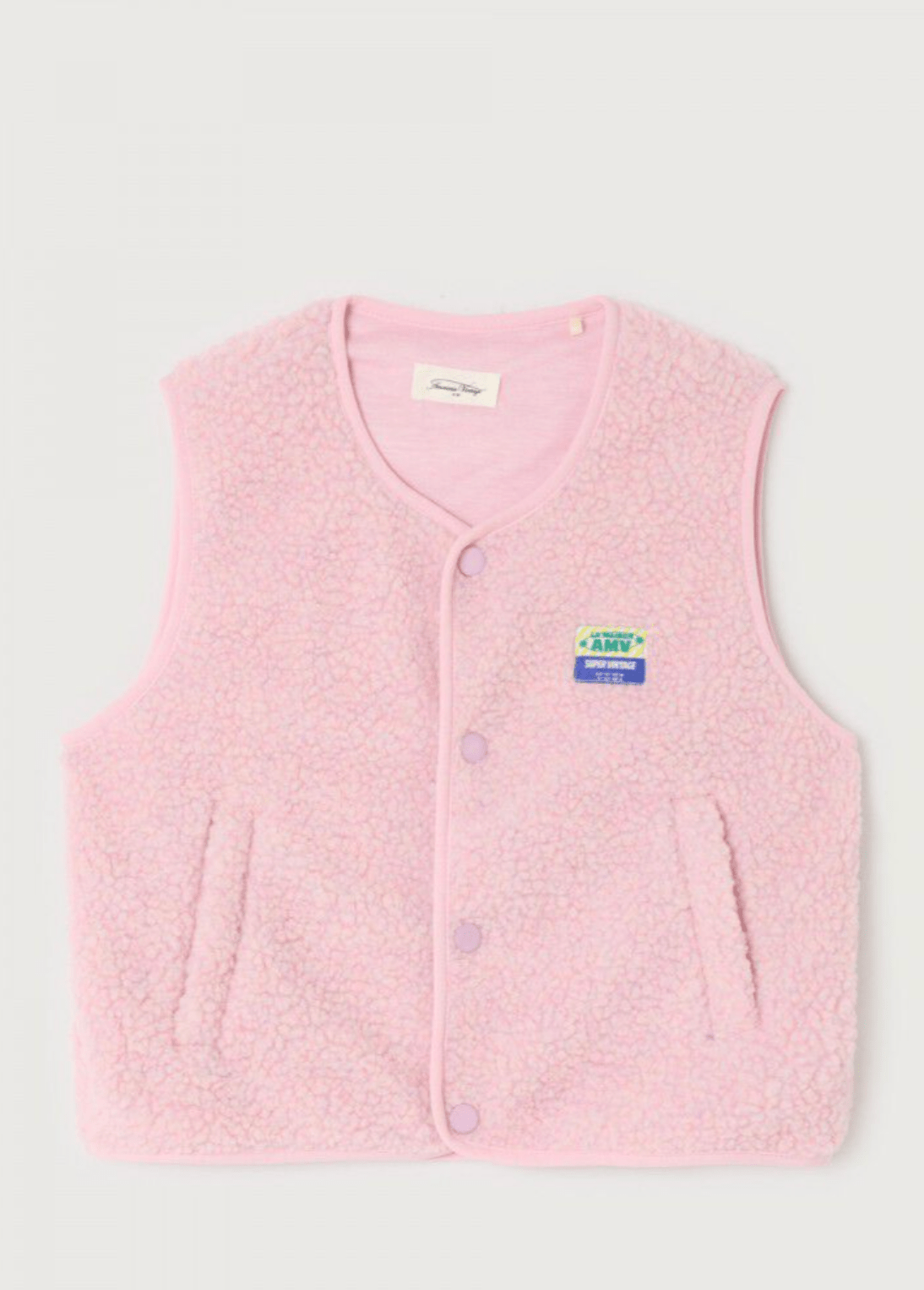 American Vintage Kid’s Jacket Hoktown – Melange Sugared Almond American Vintage