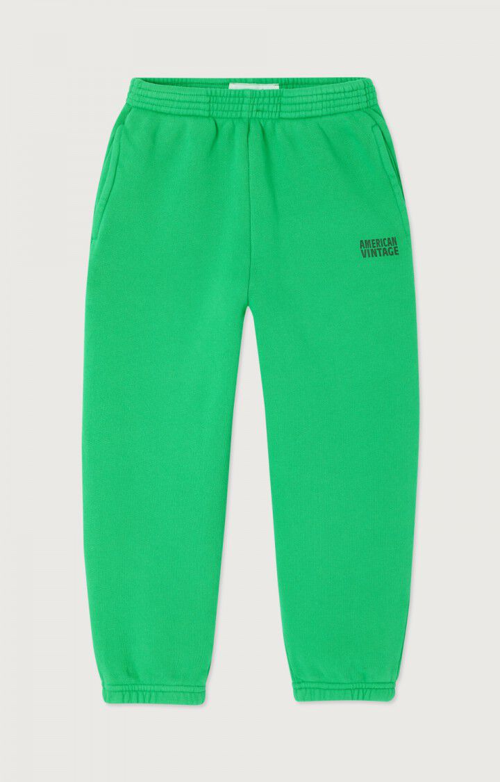 American Vintage Kid’s Joggers Izubird – VINTAGE MEADOW GREEN American Vintage