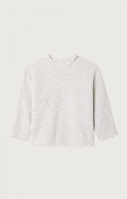 American Vintage Kid’s Sweatshirt Atubay – ARCTIC MELANGE American Vintage