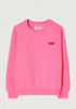 American Vintage Kid’s Sweatshirt Izubird – Fluo Pink American Vintage
