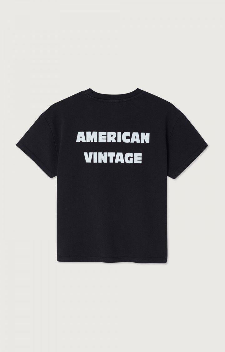 American Vintage Kid’s T-Shirt Fizvalley – Black American Vintage